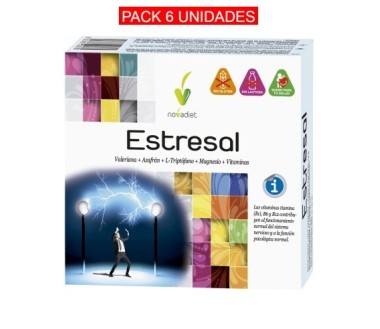 Pack x6 Estresal 60...